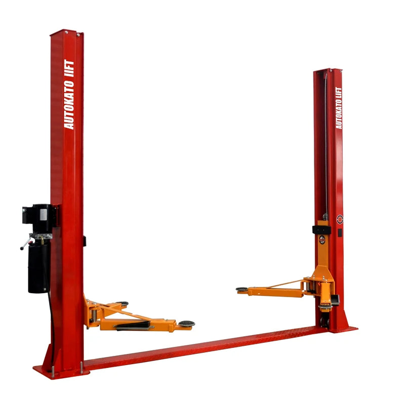 Katool KT H-100 10,000 lb CE Certified Symmetric Two Post Car Lift 220V