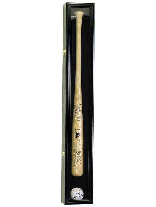 1 Baseball Bat Display Case Cabinet Vitrina Para Bate de Béisbol