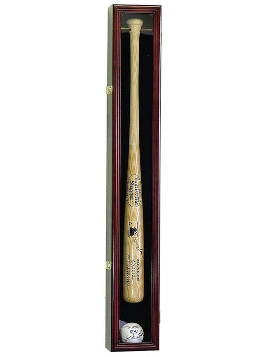 1 Baseball Bat Display Case Cabinet Vitrina Para Bate de Béisbol