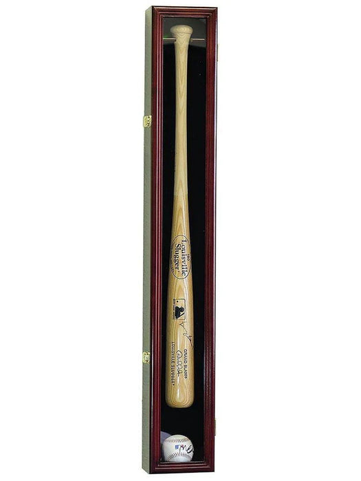 1 Baseball Bat Display Case Cabinet Vitrina Para Bate de Béisbol