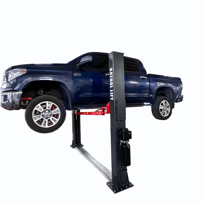 Katool KT H120D 12000 lb Symmetric Two Post Vehicle Lift 4HP Single Lock