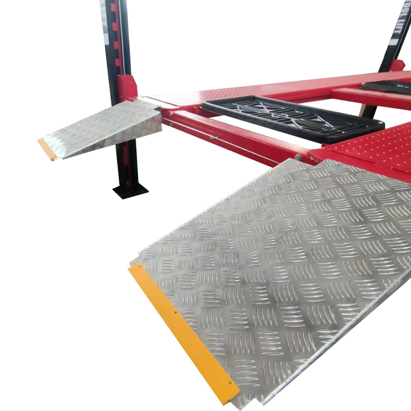 Katool KT 4H950 9500 lb Four Post Parking Storage Car Lift 110V Casters