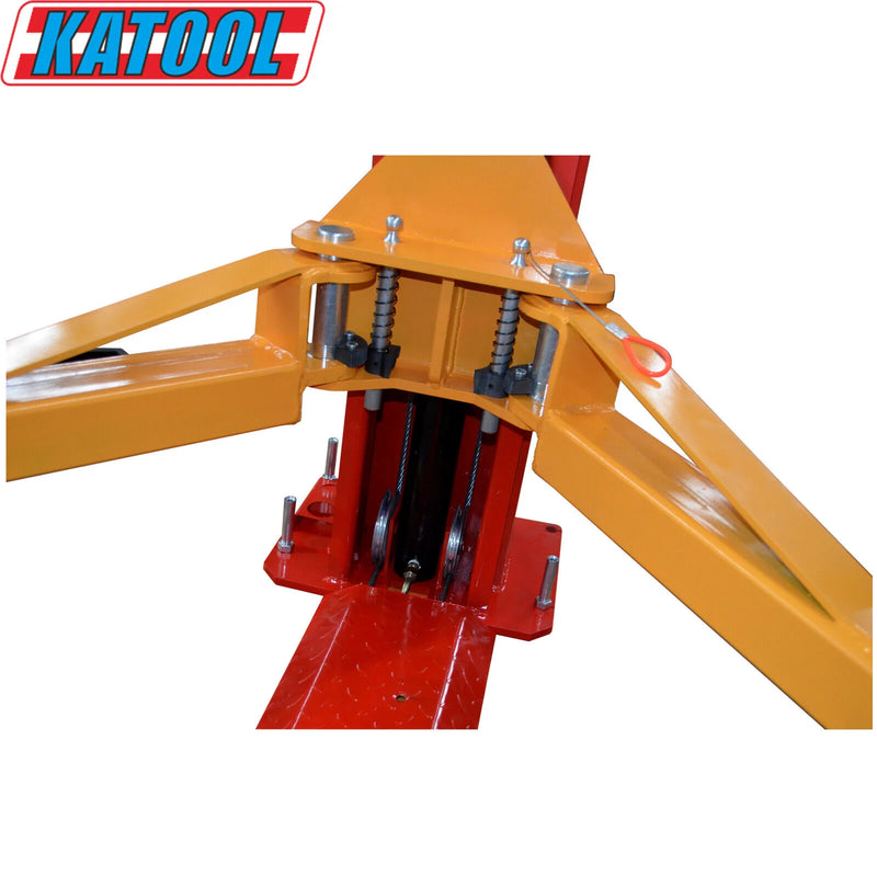 Katool KT H-100 10,000 lb CE Certified Symmetric Two Post Car Lift 220V