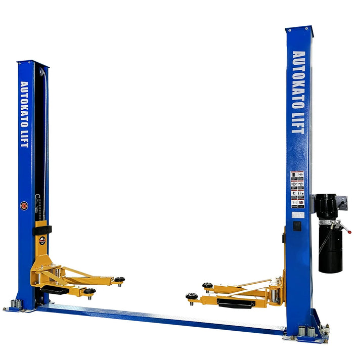 Katool KT H105 10000 lb Base Plate Symmetric Two Post Car Lift 220V