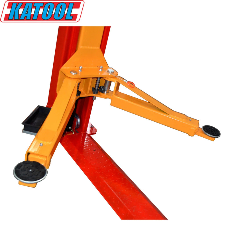 Katool KT H-100 10,000 lb CE Certified Symmetric Two Post Car Lift 220V