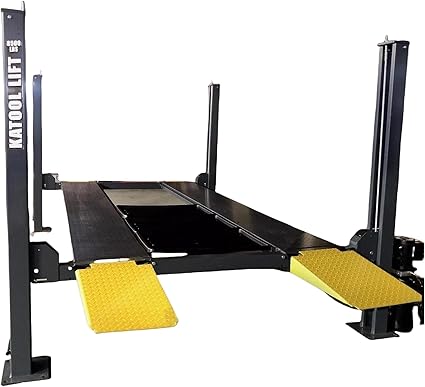 Katool KT 4H850 8500 lb Four Post Car Lift Storage Service Caster Kit