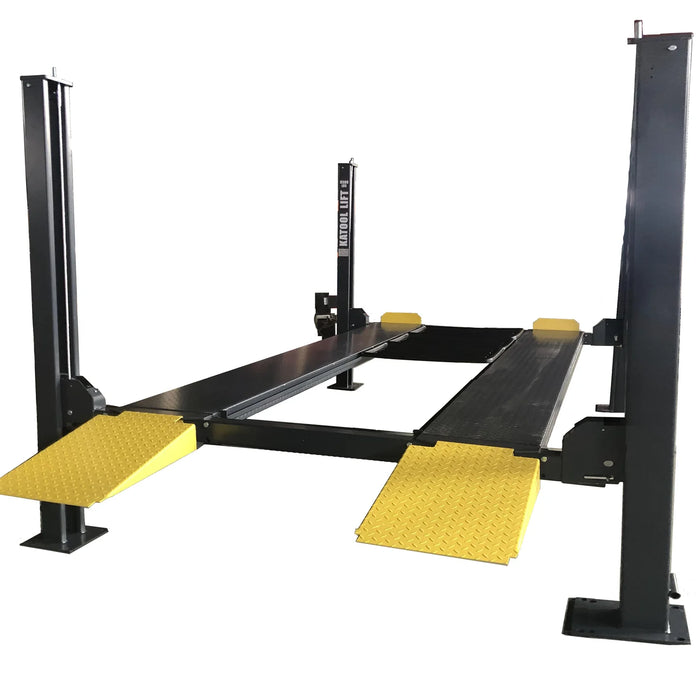 Katool KT 4H850 8500 lb Four Post Car Lift Storage Service Caster Kit