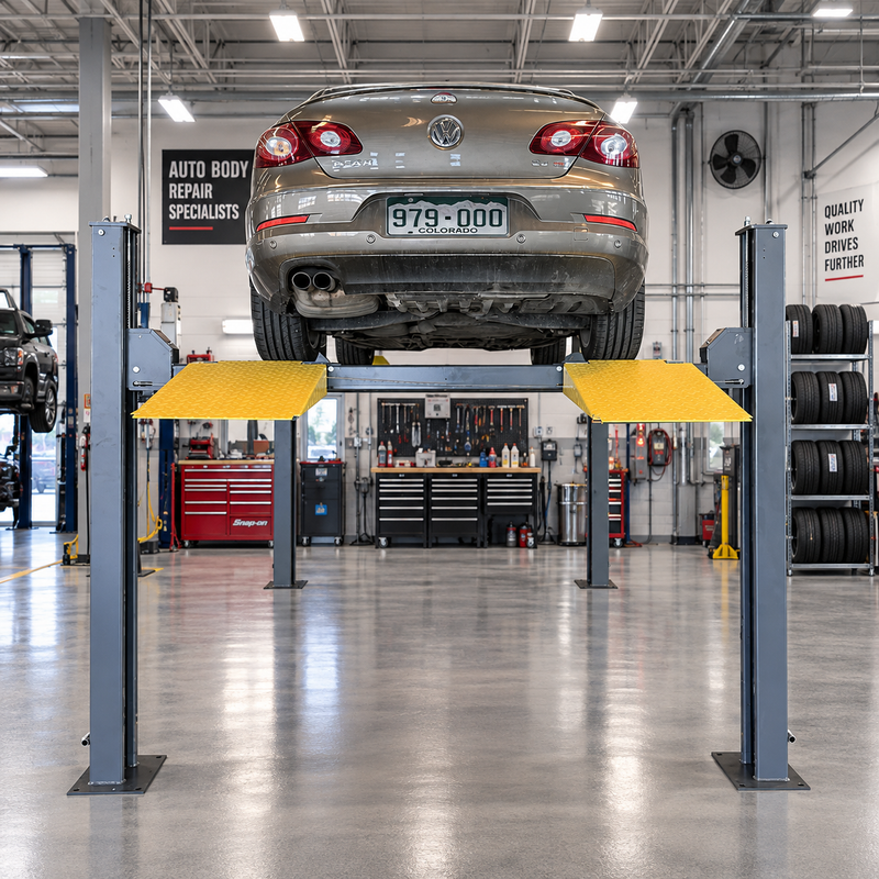 Katool KT 4H850 8500 lb Four Post Car Lift Storage Service Caster Kit