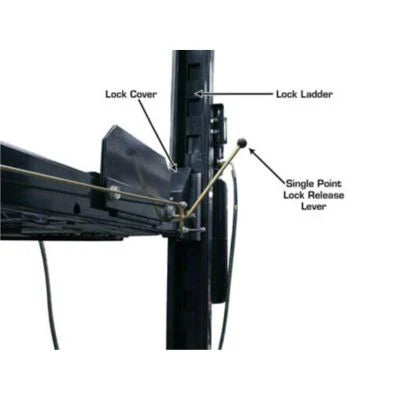 Atlas 8000 lb Portable Four Post Car Storage Lift