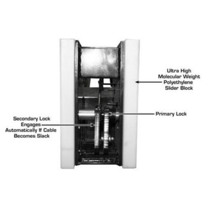 Atlas 8000 lb Portable Four Post Car Storage Lift