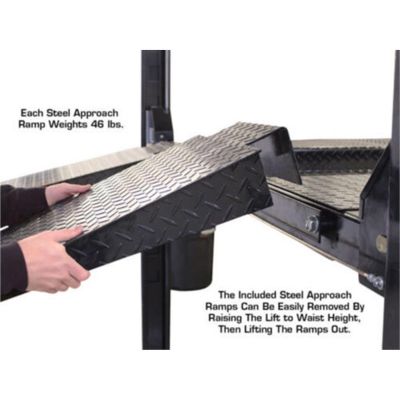 Atlas 8000 lb Portable Four Post Car Storage Lift