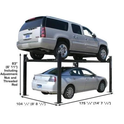 Atlas 8000 lb Portable Four Post Car Storage Lift
