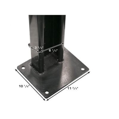 Atlas 8000 lb Extra Tall Four Post Car Lift Diamond Plate Runways