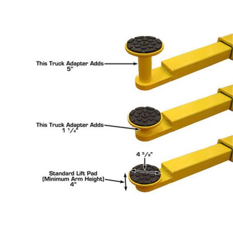 Atlas 9KBPX 9000 lb Baseplate Two Post Car Lift Low Ceiling 9ft 6in