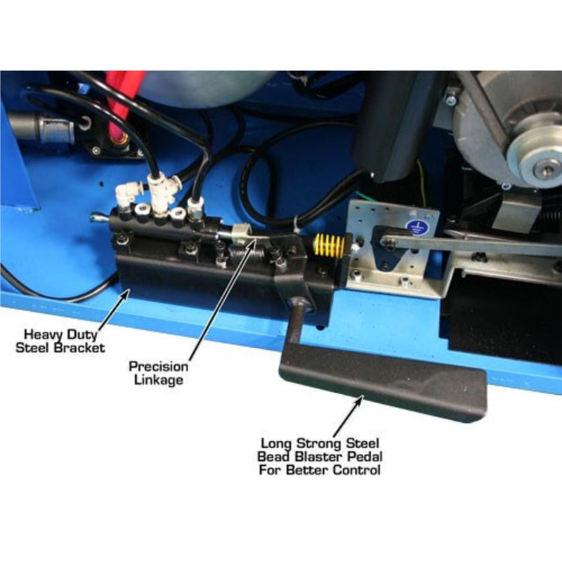 Atlas TC289LH Extra Large Rim Clamp Tire Changer Left Hand Assist 47in