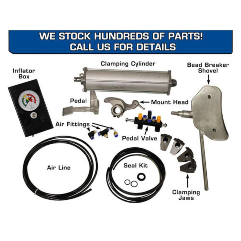 Atlas TC289LH Extra Large Rim Clamp Tire Changer Left Hand Assist 47in
