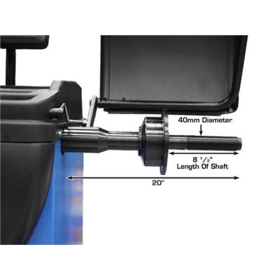 Atlas WB41 Computerized Self Calibrating Wheel Balancer 32in 150 lb
