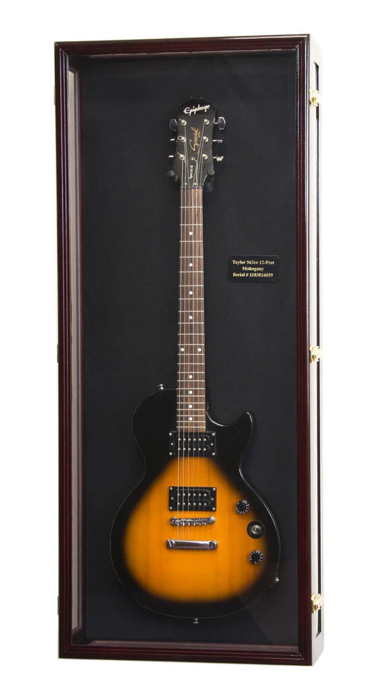 Clear Viewing Guitar Display Case Cabinet | Electric & Acoustic