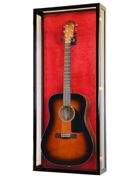 Clear Viewing Guitar Display Case Cabinet | Electric & Acoustic