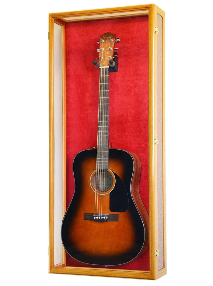 Clear Viewing Guitar Display Case Cabinet | Electric & Acoustic