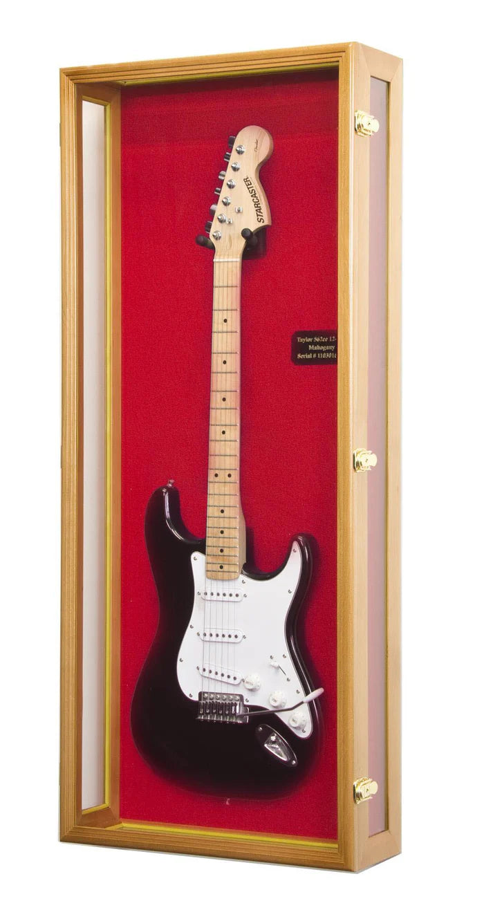 Clear Viewing Guitar Display Case Cabinet | Electric & Acoustic
