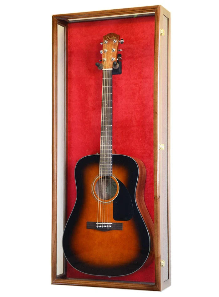 Clear Viewing Guitar Display Case Cabinet | Electric & Acoustic