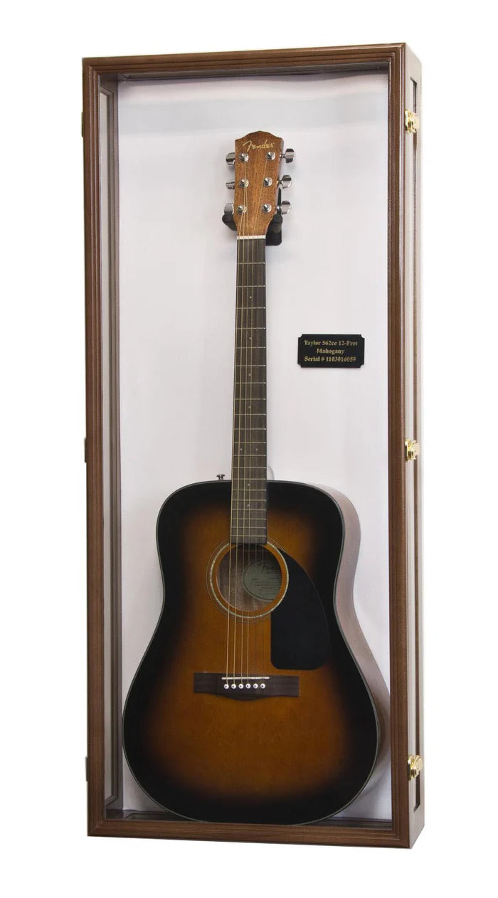 Clear Viewing Guitar Display Case Cabinet | Electric & Acoustic