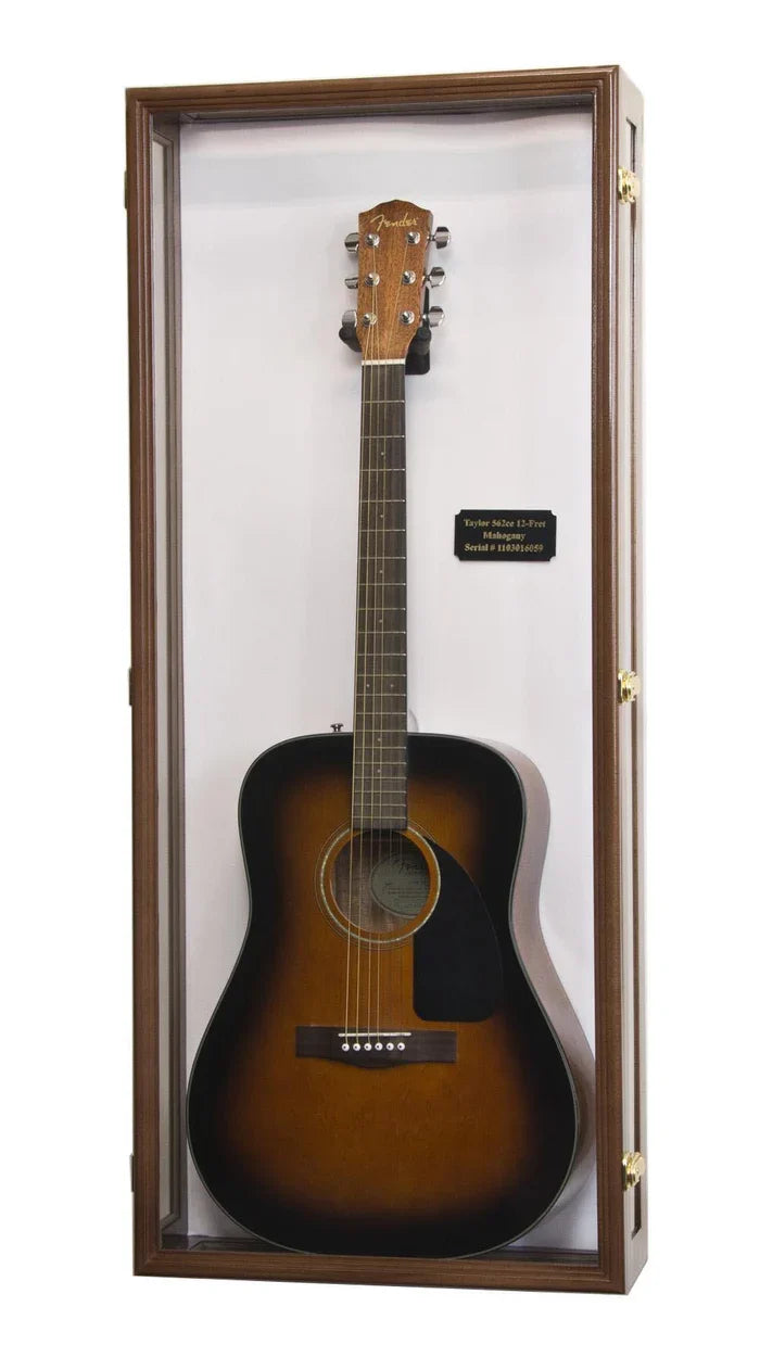 Clear Viewing Guitar Display Case Cabinet | Electric & Acoustic