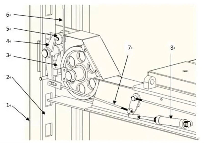 Katool KT 4H150 15000 lb Four Post Alignment Lift with Rolling Jack
