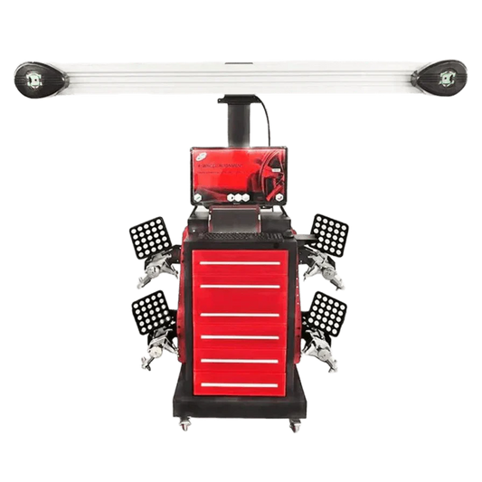 Katool AV651 Mobile 3D Wheel Alignment Machine 2 Post and Scissor Lift