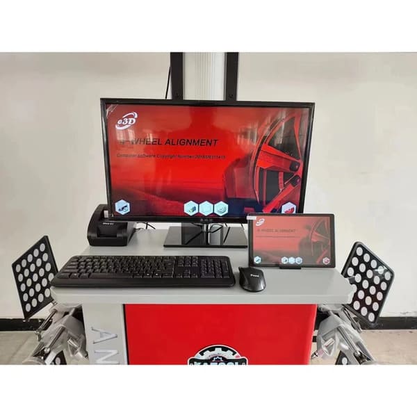 Katool KT AV9 Pro Full Automatic 3D Wheel Alignment Machine 5MP Camera