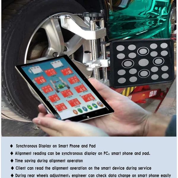 Katool KT AV9 Pro Full Automatic 3D Wheel Alignment Machine 5MP Camera
