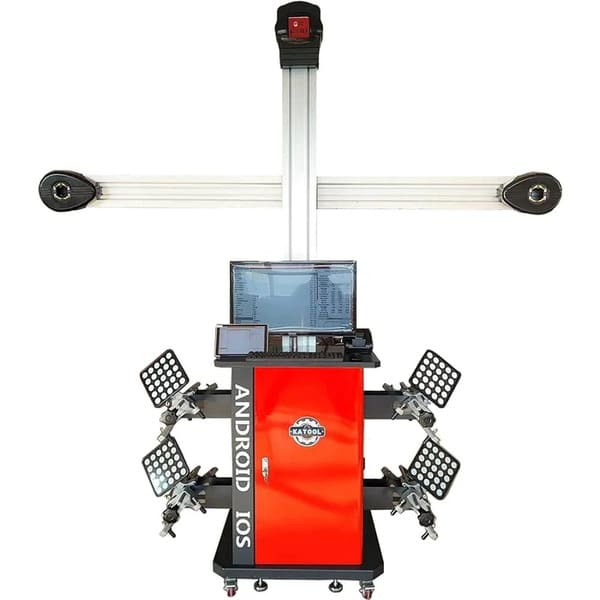 Katool KT AV9 Pro Full Automatic 3D Wheel Alignment Machine 5MP Camera