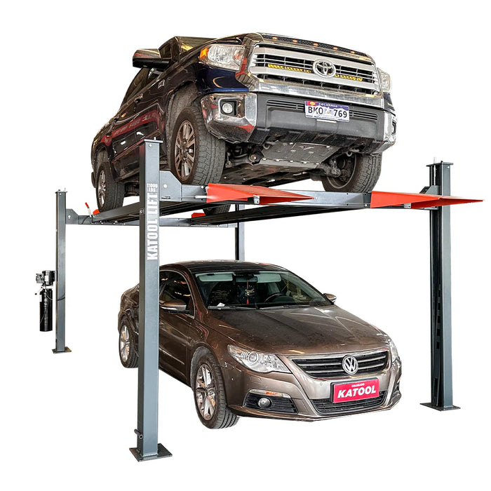 Katool 11000 lb Four Post Car Storage and Service Lift KT-4H110