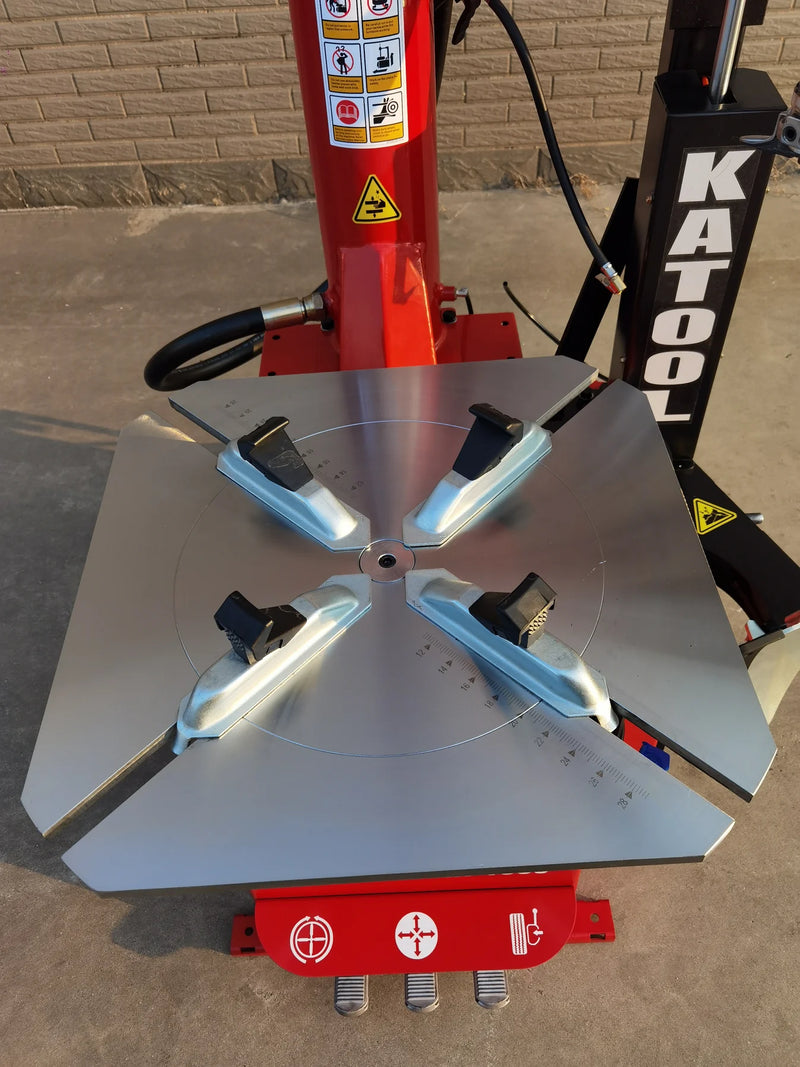 Katool KT T835 Single Assist Arm Wheel Clamp Tire Changer 2HP 110V