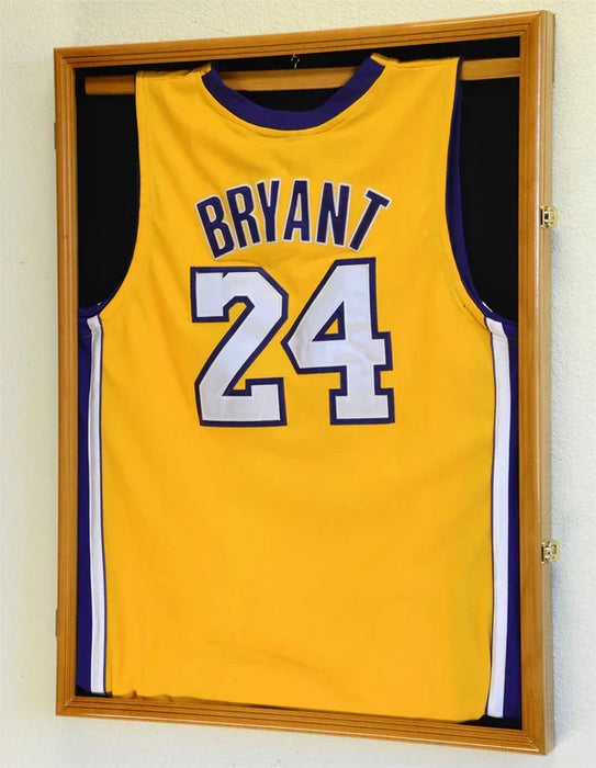 Large Jersey Display Case Cabinet Shadowbox