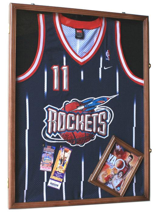 Large Jersey Display Case Cabinet Shadowbox