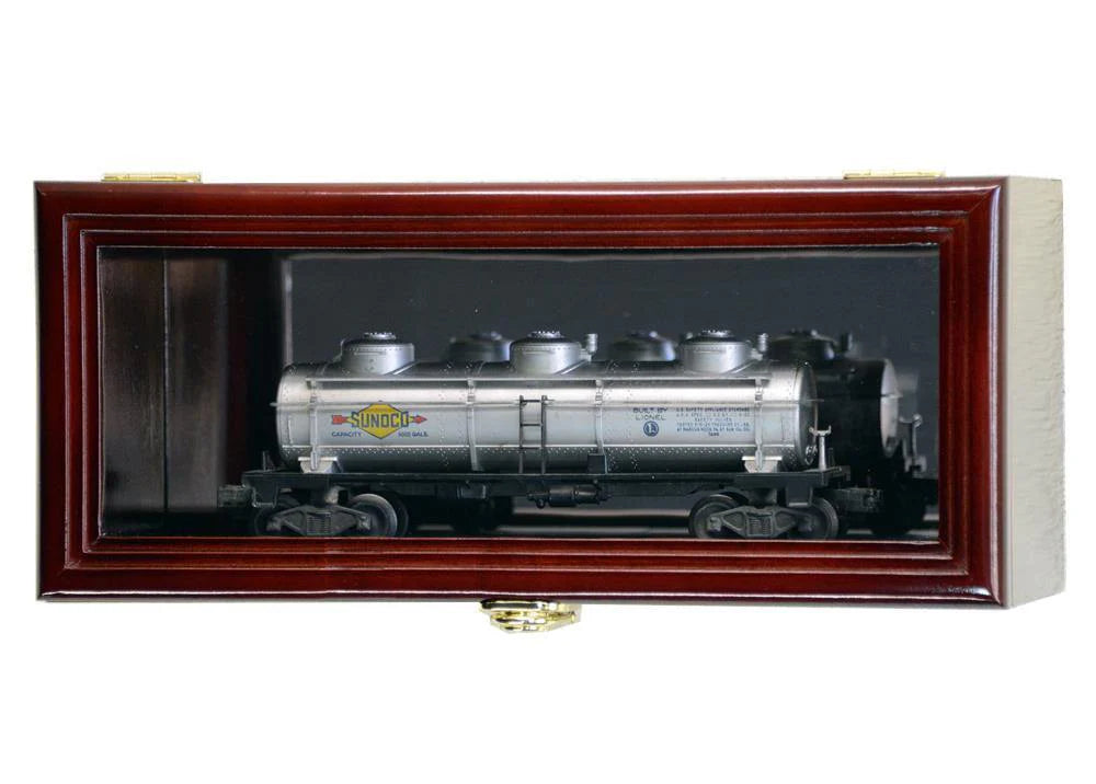 Single O Scale Train Locomotive Display Case Cabinet Vitrina Individual Para Locomotora Escala O