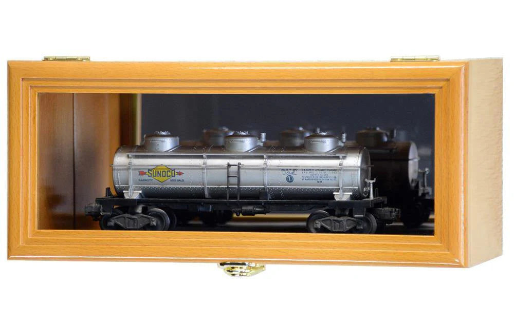 Single O Scale Train Locomotive Display Case Cabinet Vitrina Individual Para Locomotora Escala O