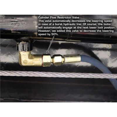 Atlas Garage PRO9000 9000 lb Extra Wide Four Post Lift Diesel Dually