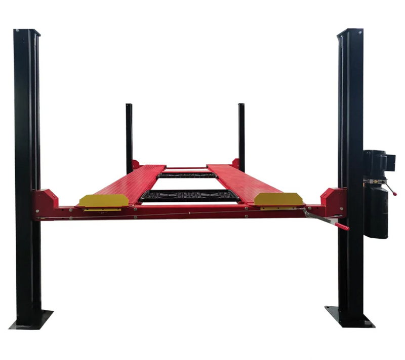 Katool KT 4H950 9500 lb Four Post Parking Storage Car Lift 110V Casters