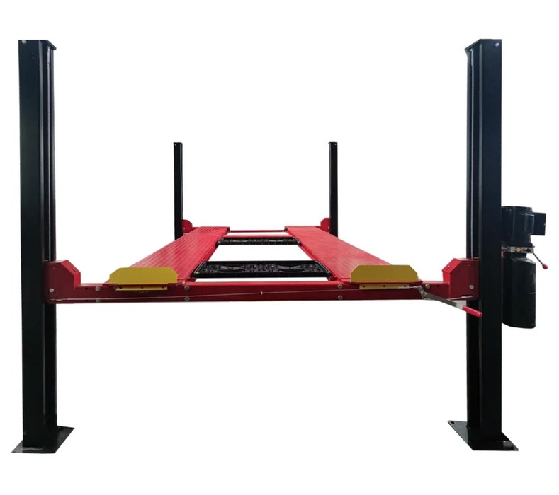 Katool KT 4H950 9500 lb Four Post Parking Storage Car Lift 110V Casters