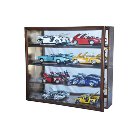 1/18 Scale Diecast Display Case Cabinet | UV Protection | Locking