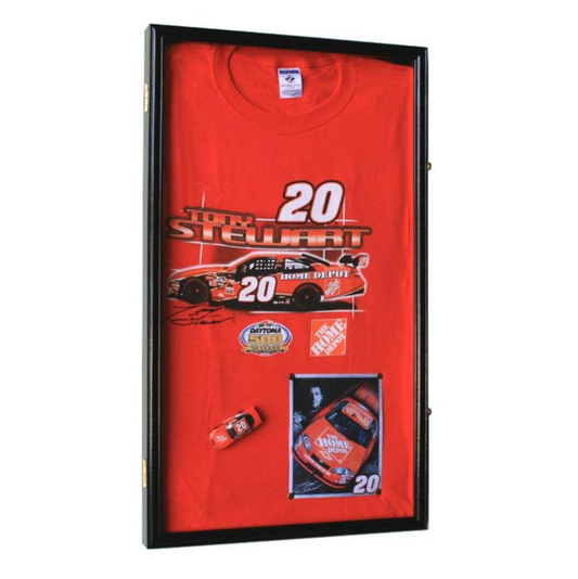 Small Jersey Display Case Cabinet Shadowbox