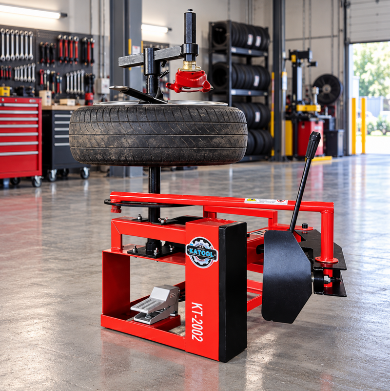 Katool KT 2002 Manual Portable Tire Changer Machine 12 to 22 Inch Rims