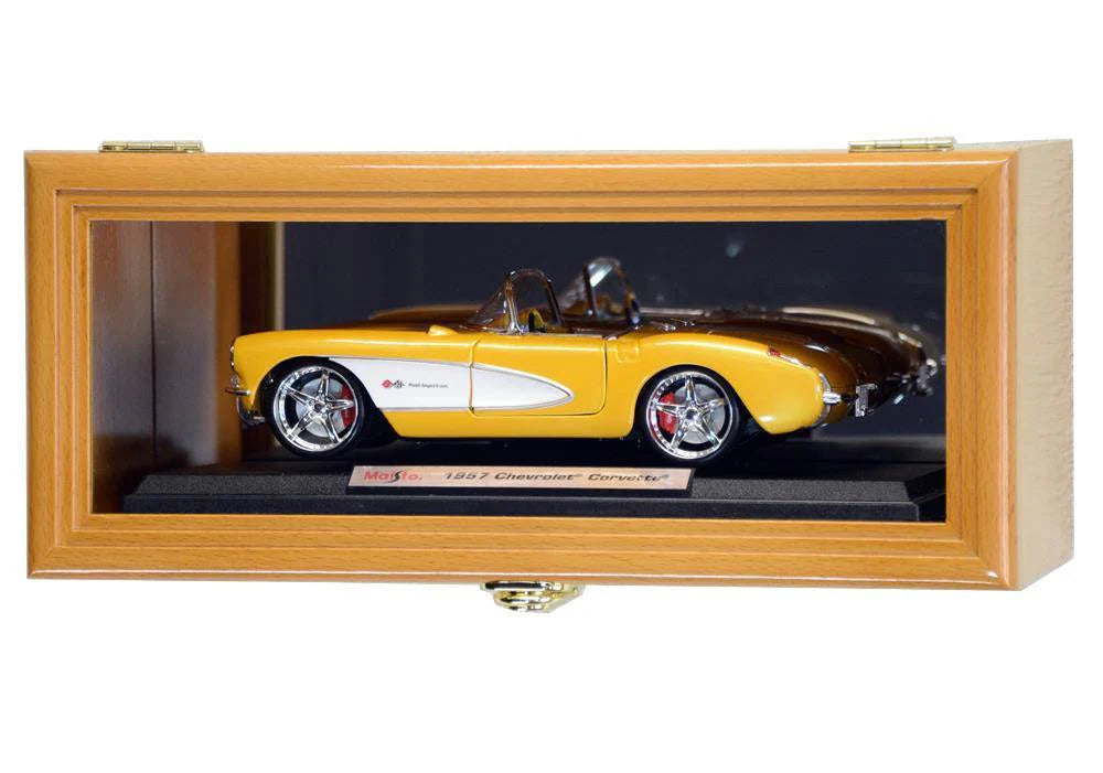 Single 1/18 Scale Diecast Model Car Display Case | UV Protection