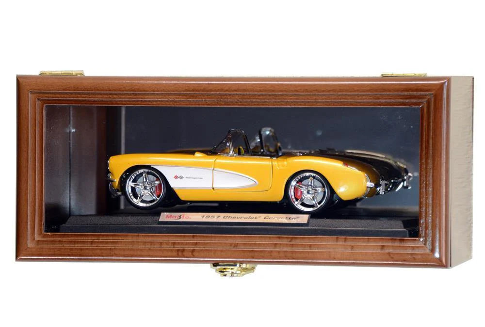 Single 1/18 Scale Diecast Model Car Display Case | UV Protection