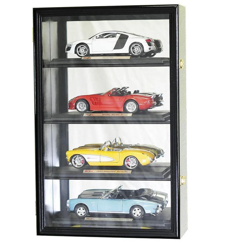 Small 1/18 Scale Diecast Display Case Cabinet with UV Protection