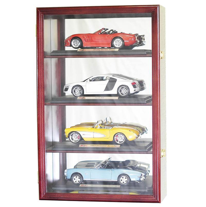 Small 1/18 Scale Diecast Display Case Cabinet | UV Protection