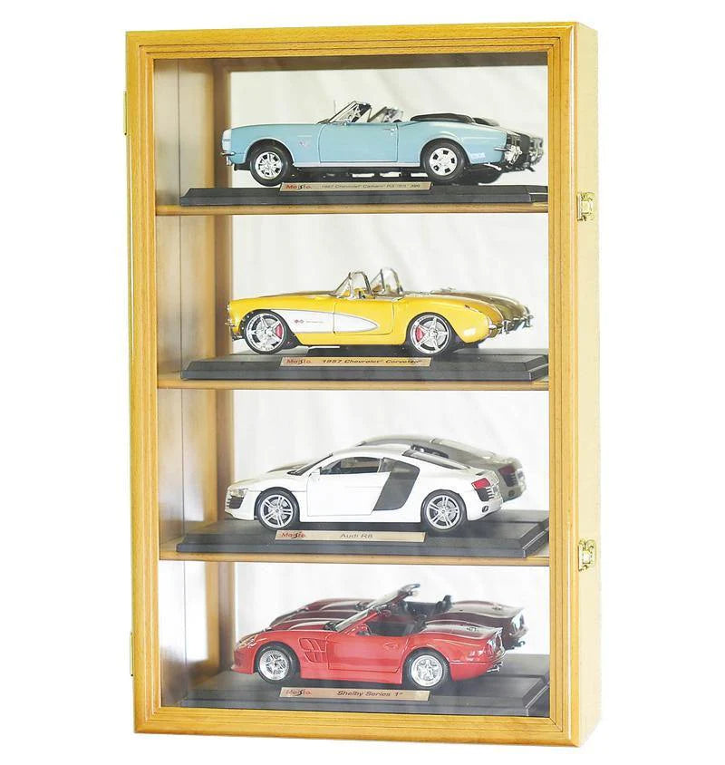 Small 1/18 Scale Diecast Display Case Cabinet | UV Protection